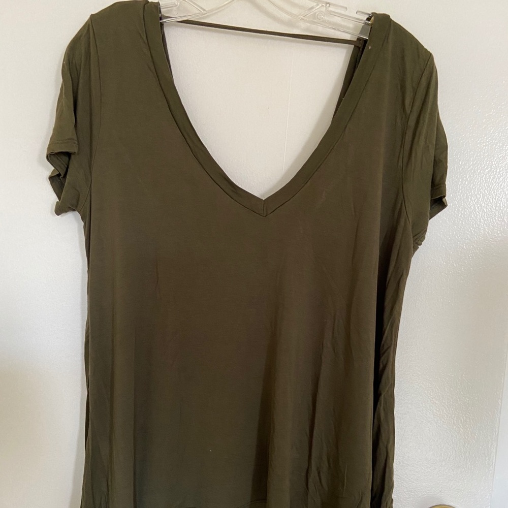 Green Oversized Shirt